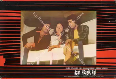 Goldie (Producer), Jaan Haazir Hai, 1975, Lobby Card