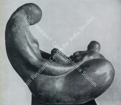 Prodosh Dasgupta (Artist), Cradle, 1950, Sculpture