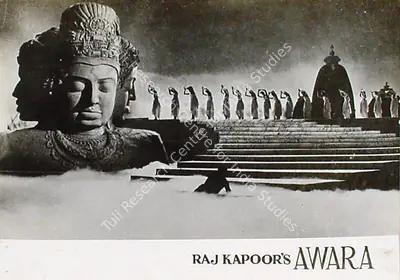 Radhu Karmakar (Cinematographer), Awara, 1951, Lobby Card