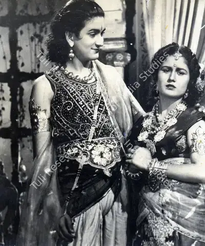 Haren Bhatt (Cinematographer), Veer Babruvahan, 1950, Photographic Still