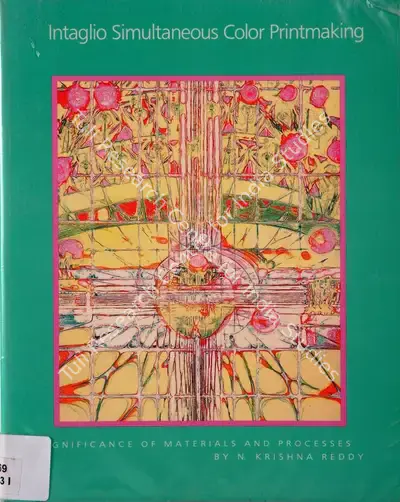 N. Krishna Reddy (Author), Intaglio Simultaneous Color Printmaking, 1988, Authored Book