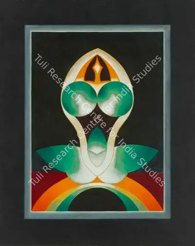 Santosh, G.R. (Artist). Untitled, 1977 | Painting, Ch.NeY/18.09.24, 2024 · Christie's