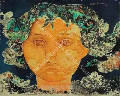 Sakti Burman (Artist), Untitled, 1975, Painting