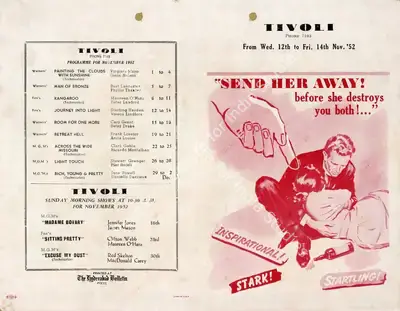 Stuart Heisler (Director), Journey into Light, 1951, Handbill