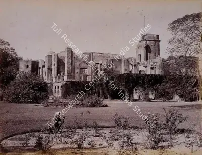 Unknown (Photographer), Residency Scene of the Mutiny, Lucknow, Antiquarian Photograph