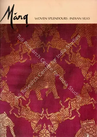 Pal, Pratapaditya (General Editor) and Jasleen Dhamija (Guest Editor). Marg - Woven Splendours- Indian Silks. 46(3). Bombay: J.J. Bhabha, 1995 | Magazine | FineArts | 00760343