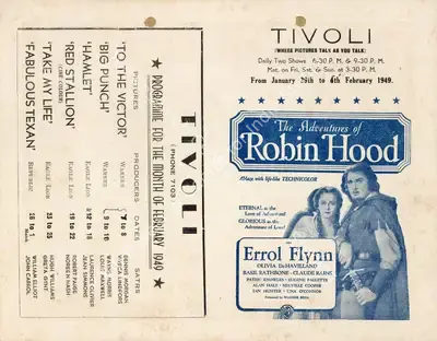 William Keighley (Director), The Adventures of Robin Hood, 1938, Handbill