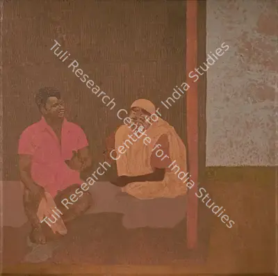 Patel, Gieve (Artist). A View of the Matter, 1979 | Painting, AG.Onl/16.02.23, 2023 · Asta Guru