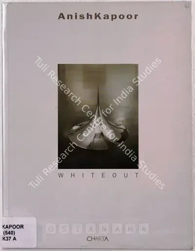 Anish Kapoor (Artist), Anish Kapoor, 2004, Solo Exhibition Catalogue