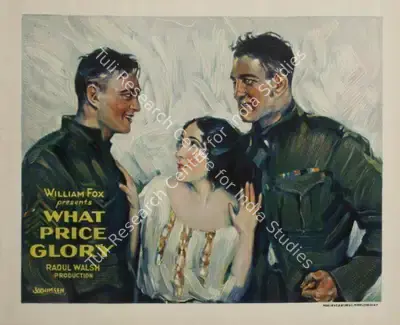 Raoul Walsh (Director), What Price Glory, 1926, Lobby card