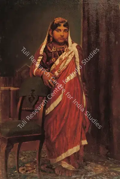 Hemendranath Mazumdar (Artist), Young Bride, 1942, Painting