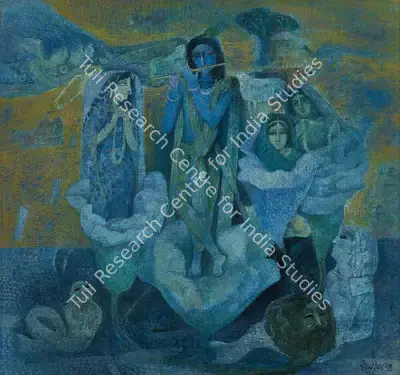 Arup Das (Artist), Untitled, 1998, Painting