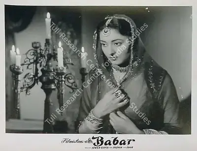 Vasant Beltangdi (Cinematographer), Babar, 1960, Lobby Card