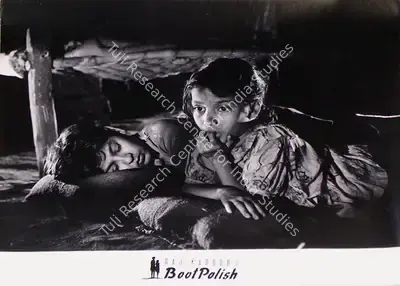 Taru Dutt (Cinematographer), Boot Polish, 1954, Lobby Card