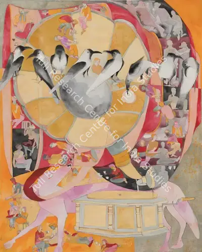Bhairavi Modi (Artist), Singers, 2017, Painting