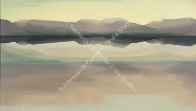Jehangir Sabavala (Artist), The Unruffled Calm, 1970, Painting