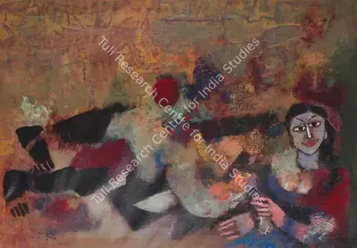 A.P. Santhanaraj (Artist), Untitled, 1970, Painting