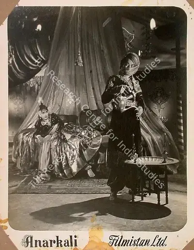 Nandlal Jashwantlal (Director), Anarkali, 1953, Lobby Card