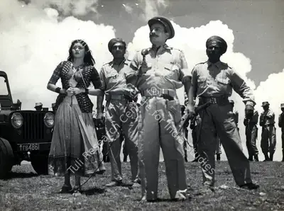 Tara Dutt (Cinematographer), Jis Desh Men Ganga Behti Hai, 1960, Photographic Still