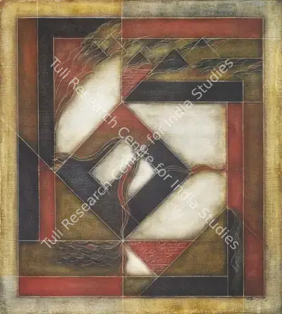 Akkitham Narayanan (Artist), Untitled (Abstract), 2007, Painting