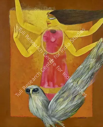 Shuvaprassana (Artist), Lakshmi, 2005, Painting