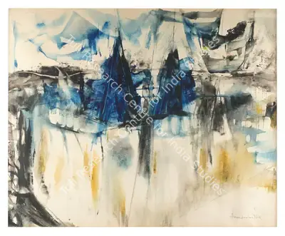 Anandmohan Naik (Artist), Untitled (Abstract), Painting