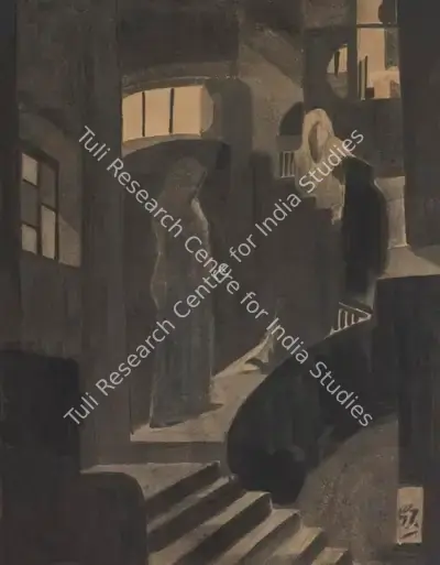 Gaganendranath Tagore (Artist), Untitled, Painting
