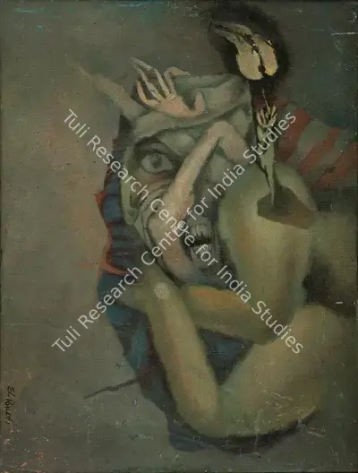 Prokash Karmakar (Artist), Untitled, 1973, Painting