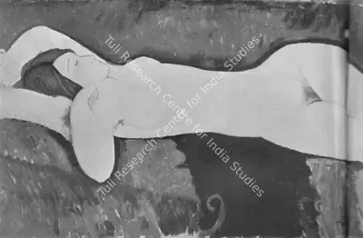 Amedeo Modigliani (Artist), Reclining Nude, 1919, Painting