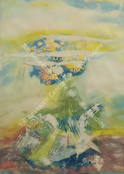 Ahmed Parvez (Artist), Metaphorica Landscape (i), 1962, Painting