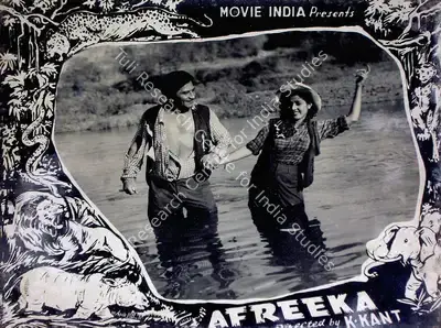 K. Kant (Director), Afreeka, 1954, Lobby Card