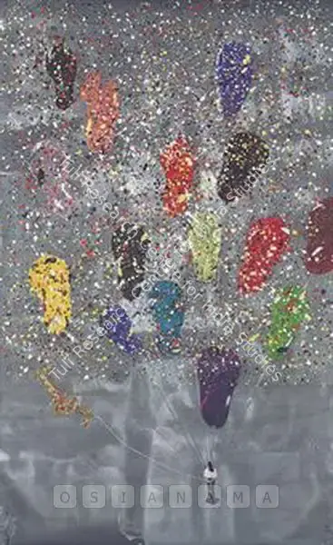 Hema Upadhyay (Artist), The Air Just Went Off, 2006, Painting