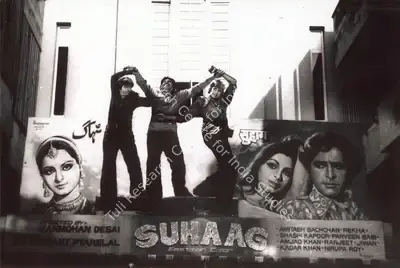 Prakash Trehan (Producer), Suhaag, 1979, Single Screen Cinema Hoarding