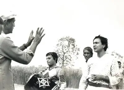 Nemai Ghosh (Still Photographer), Hirak Rajar Deshe, 1980, Working Still