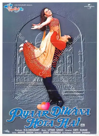 R.B. Chowdhary (Producer), Pyaar Diwana Hota Hai, 2002, Full Sheet Poster