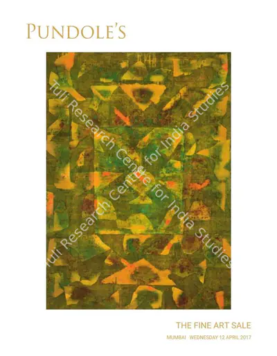 Pundole (Auction House). The Fine Art Sale. 12 April 2017, Mumbai | Auction Catalogue | EconomicsArt | 00862260