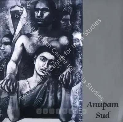 Anupam Sud (Artist), Anupam Sud, 2000, Solo Exhibition Invitation