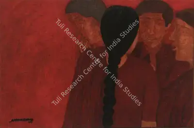 Shamshad Husain (Artist), Untitled, 1994, Painting