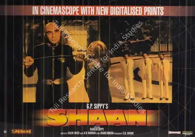 S.M. Anwar (Cinematographer), Shaan, 1980, Lobby Card