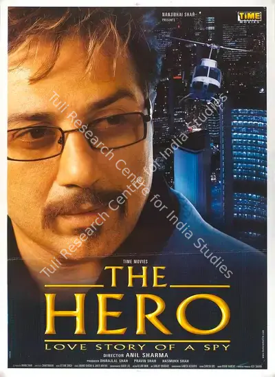 Dhirajlal Shah (Producer), Hero Love Story Of A Spy, The, 2003, Full Sheet Poster