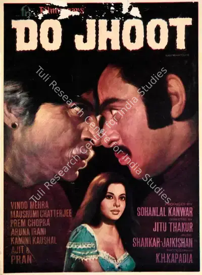 Sohanlal Kanwar (Producer), Do Jhoot, 1975, Song-Synopsis Booklet