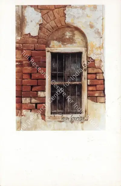 Mala Mukherjee (Artist), Frames, 1999, Solo Exhibition Invitation