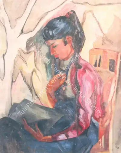 Laxman Shreshtha (Artist), Untitled, Painting