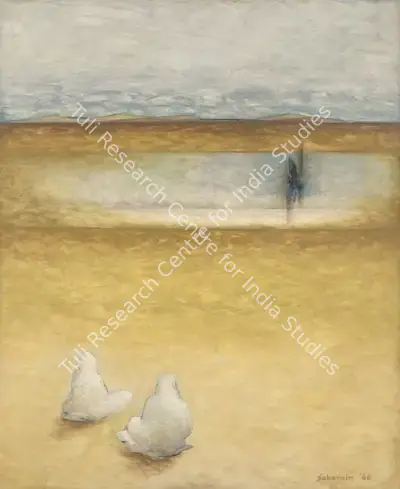 Sabavala, Jehangir (Artist). Mirage, 1966 | Painting, Sa.Mum.10.12.25, 2025 · Saffronart