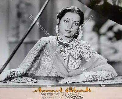 Faredoon A. Irani (Cinematographer), Anmol Ghadi, 1946, Lobby Card