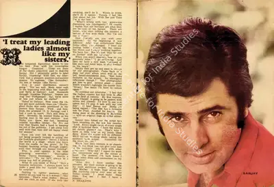 N. Bharathi (Interviewer), I treat my leading ladies almost like my sisters', 1973, Conversation