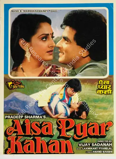 Pradeep Sharma (Producer), Aisa Pyar Kahan, 1986, Song-Synopsis Booklet