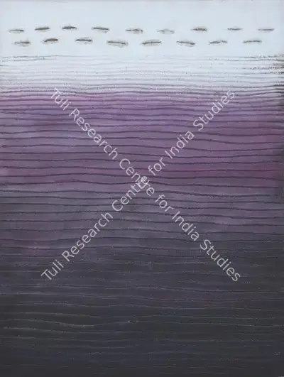 Sohan Qadri (Artist), Untitled, 1998, Painting