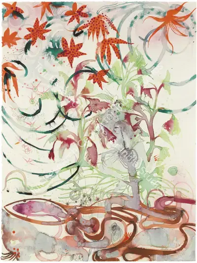 Rina Banerjee (Artist), Untitled, 2007, Painting