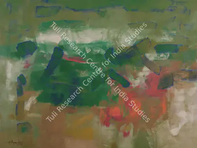 K.M. Adimoolam (Artist), Terra Incognita, 2005, Painting